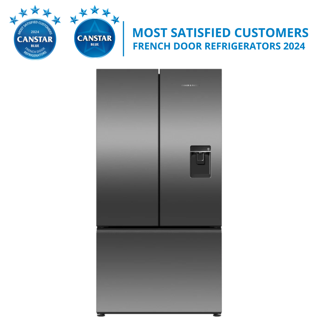 Fisher & Paykel 569L Series 7 French Door Refrigerator Freezer, Ice & Water