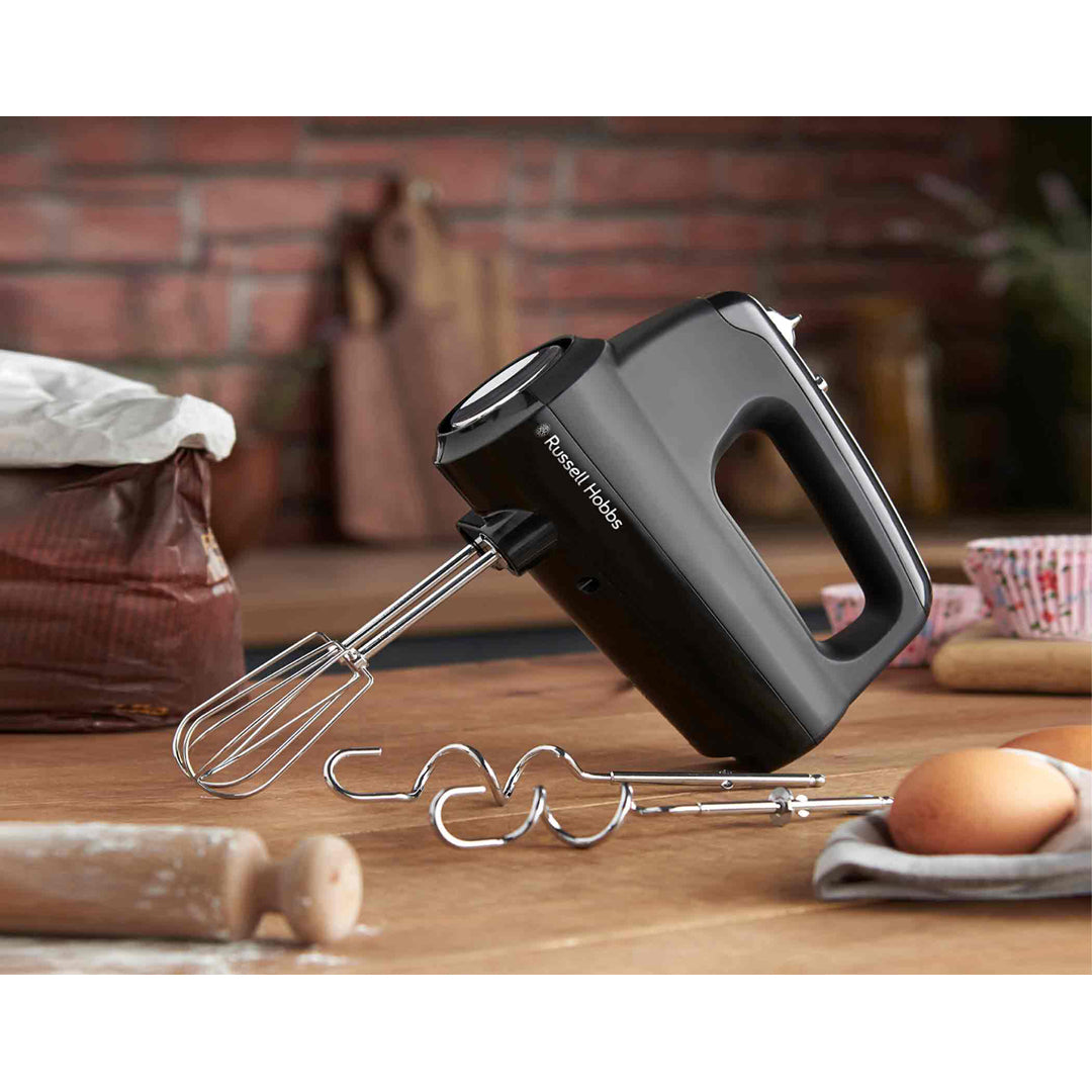 Russell Hobbs Desire Matte Black Hand Mixer