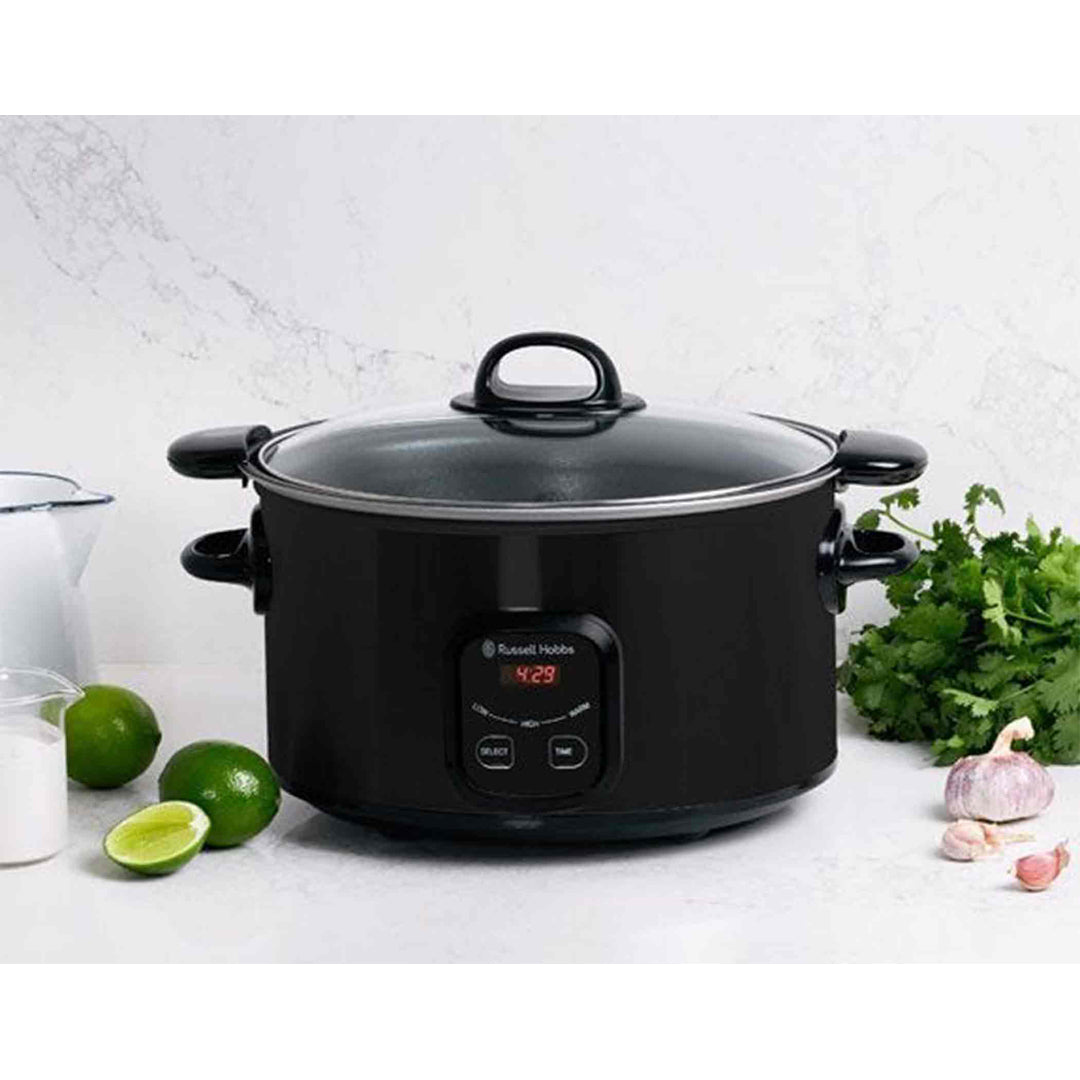 Russell Hobbs 6 L Sear & Slow Cooker Matte Black image_2