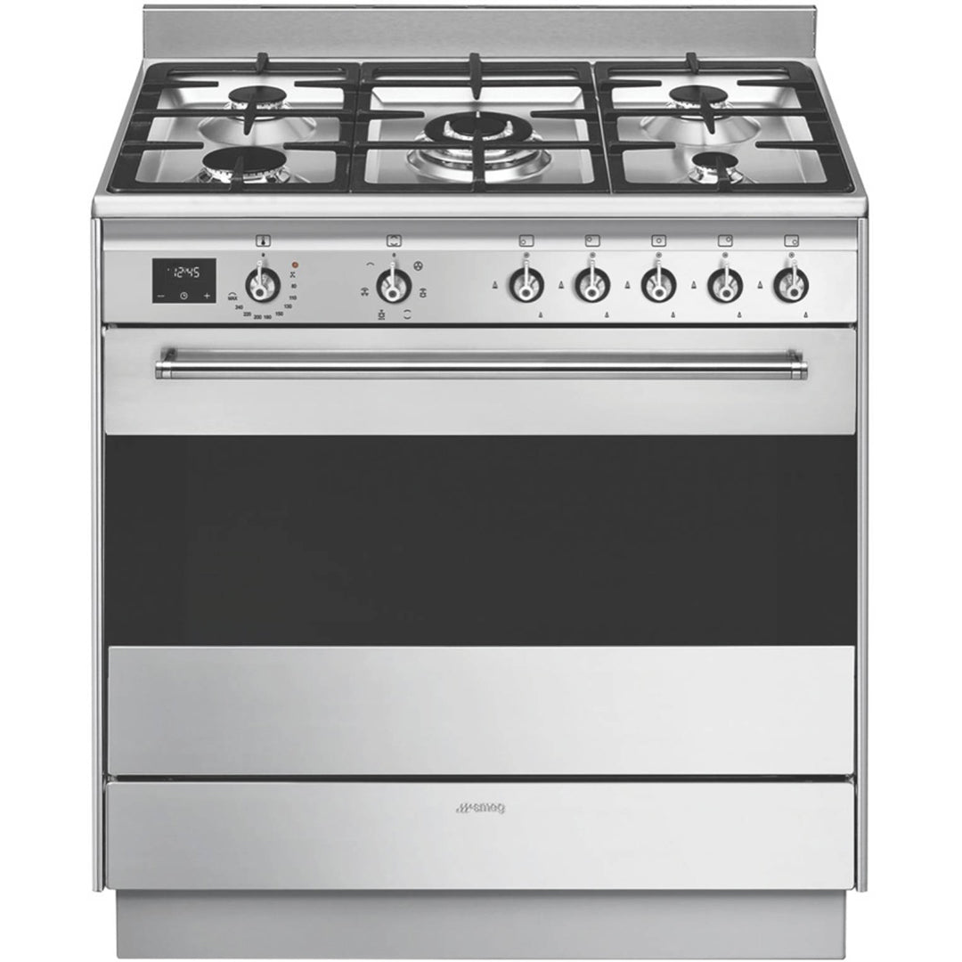 Smeg Classic 90cm Dual Fuel Freestanding Cooker image_1