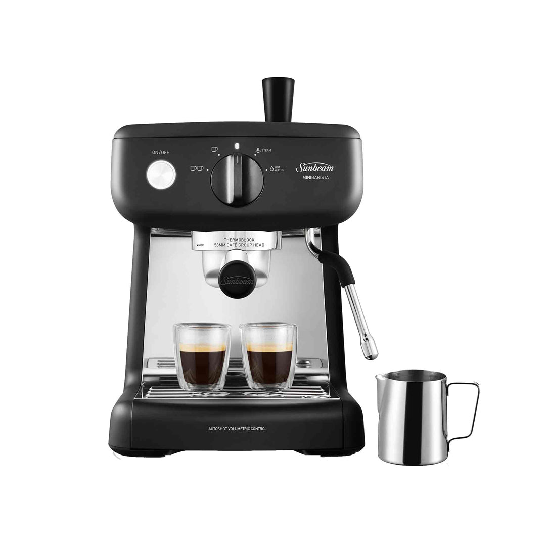 Sunbeam Black Mini Barista Espresso Machine image_3