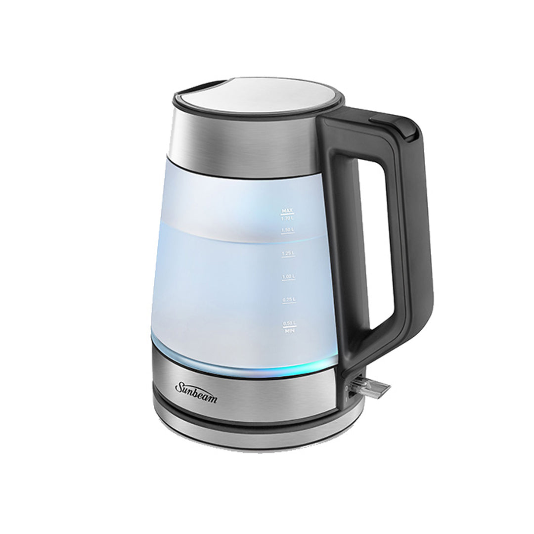 Sunbeam Morning Frost Glass Kettle