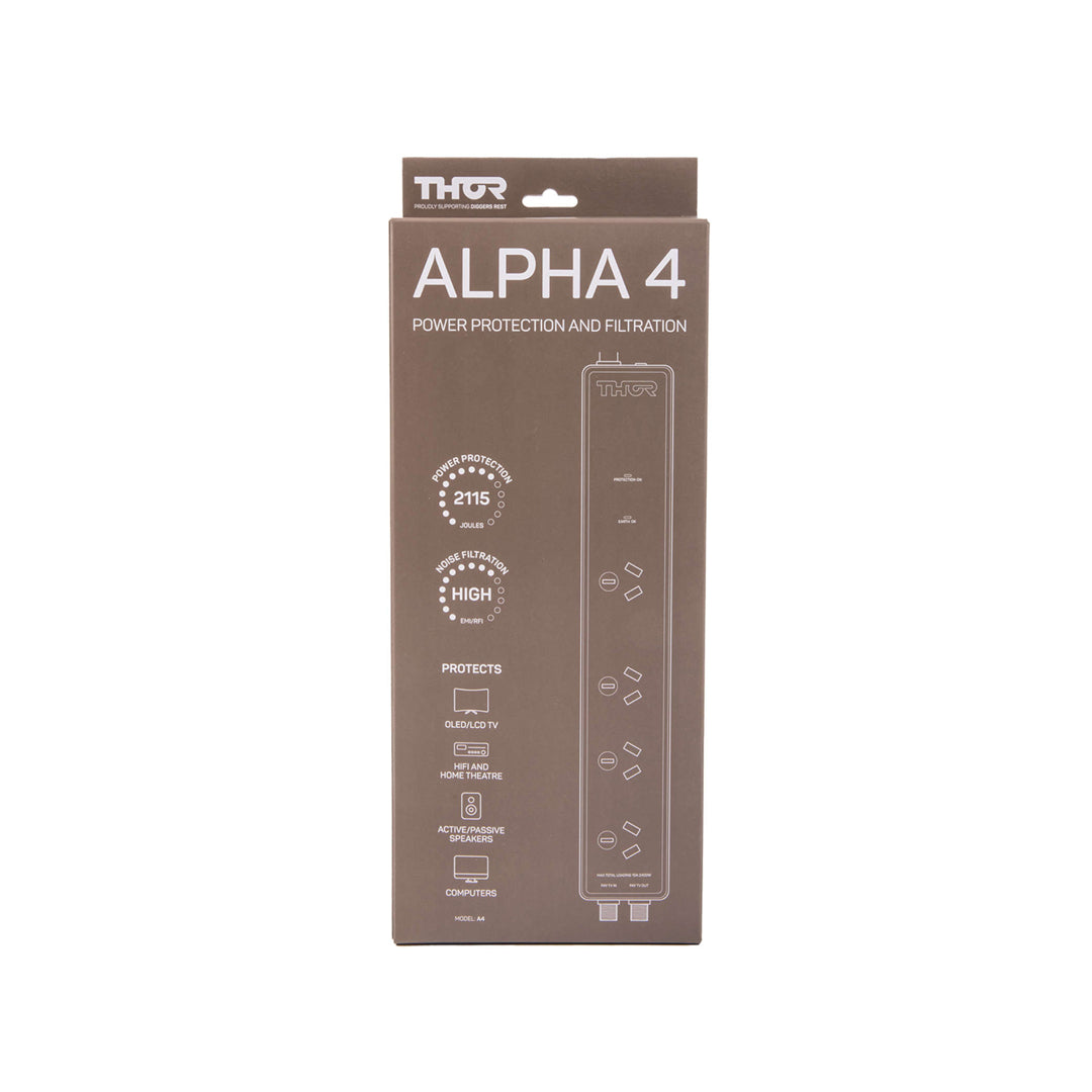 Thor Technologies ALPHA 4 Way Surge Protector with Good Filtration image_5