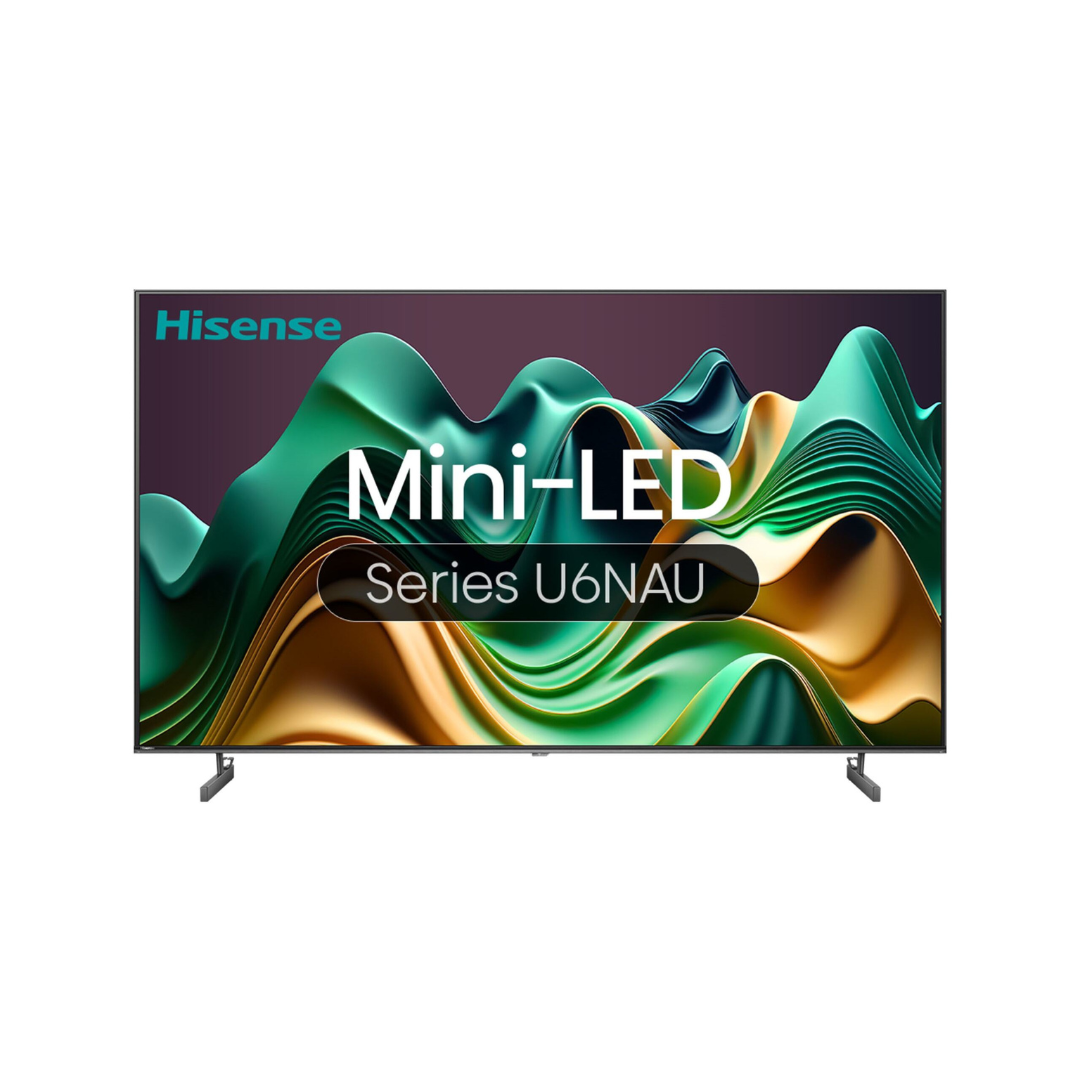 Hisense 85" U6NAU 4K Mini-LED QLED Smart TV 2024