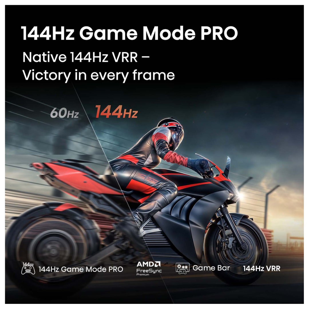 Hisense 50" U6QAU PRO 4K QLED 144Hz Smart TV (2025)