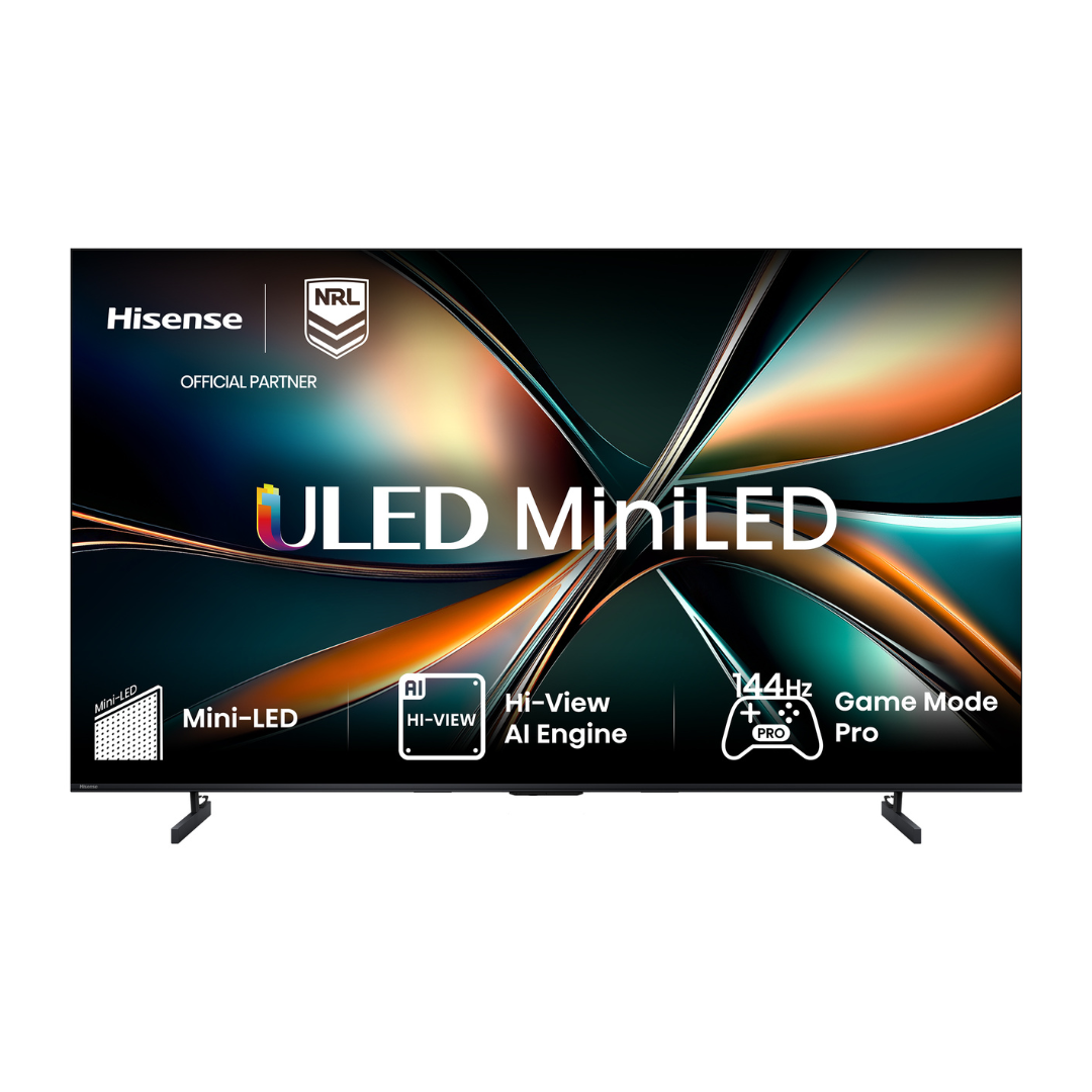 Hisense 50" U6QAU PRO 4K QLED 144Hz Smart TV (2025)