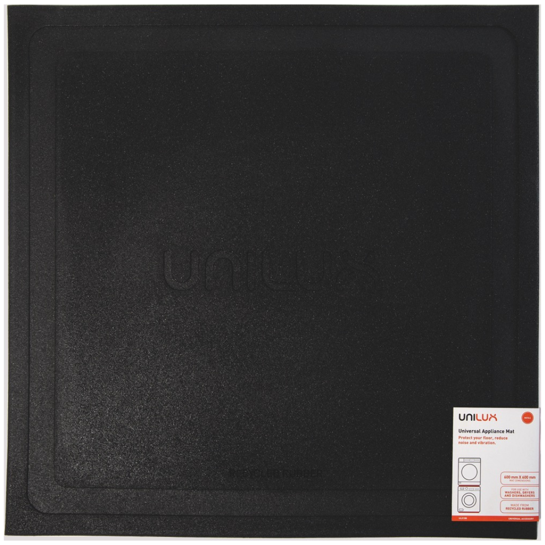 Unilux Rubber Appliance Mat Black ULX108 | Save On Appliances