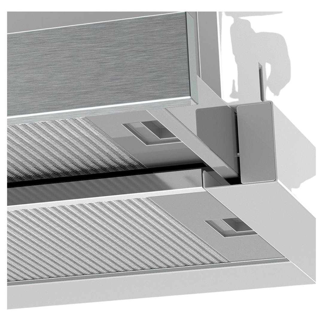 Westinghouse 90cm Slideout Rangehood Stainless Steel