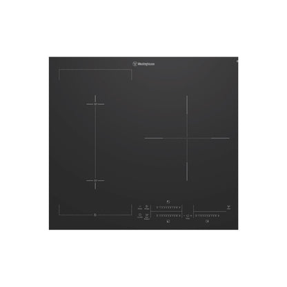 Westinghouse 60cm 3 Zone Induction Cooktop with BoilProtect, Bridge Zone and Hob2Hood