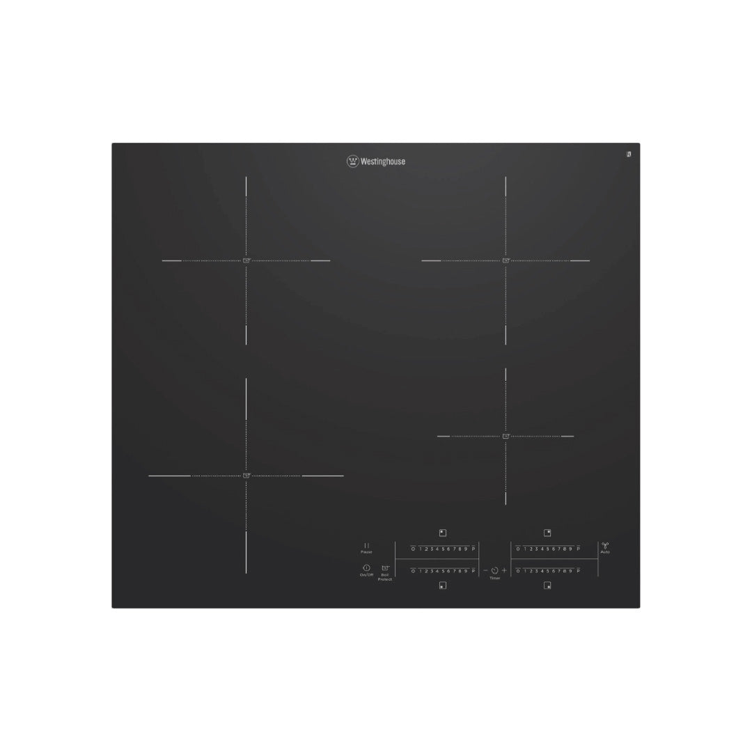 Westinghouse 60cm 4 Zone Induction Cooktop with BoilProtect and Hob2Hood image_1