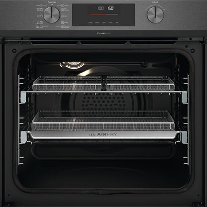 Westinghouse 60cm Dark Stainless Steel Pyroclean Oven with Dual Airfry