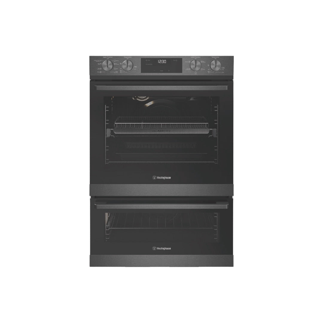 Westinghouse 60cm Multi-Function 8/5 Duo Oven with AirFry Dark Stainless Steel