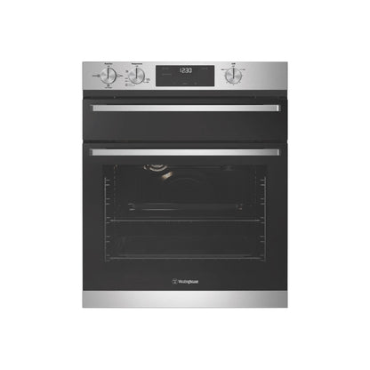 Westinghouse 60cm Multifunction 3 Gas Oven with Separate Grill Stainless Steel