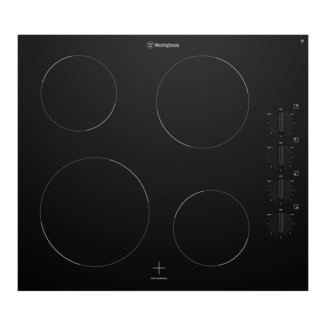 Westinghouse 60cm 4 Zone Ceramic Cooktop