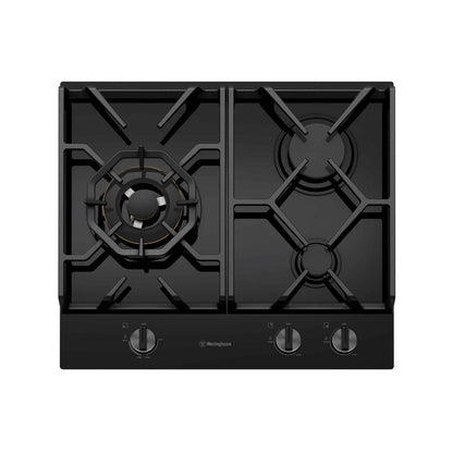 Westinghouse 60cm Gas Cooktop with Black Ceramic Glass