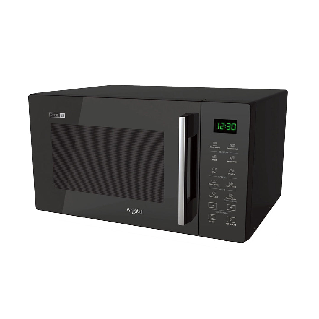 Whirlpool 25L Microwave with Steam Function in Black image_2